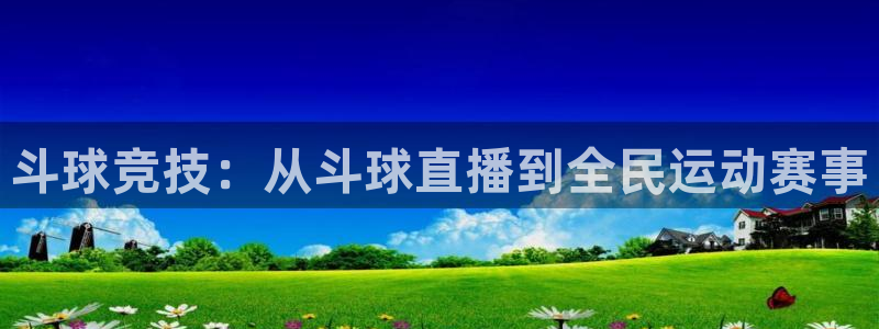 919直播足球：斗球竞技：从斗球直播到全民运动赛事