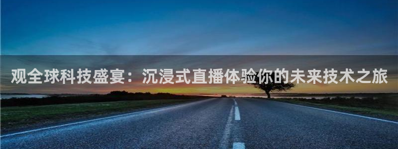 919直播体育在线直播在线看：观全球科技盛宴：沉浸式直播体验你的未来技术之旅