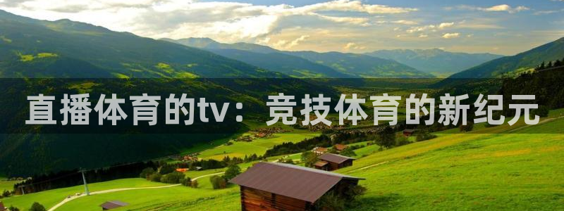 919直播看球：直播体育的tv：竞技体育的新纪元